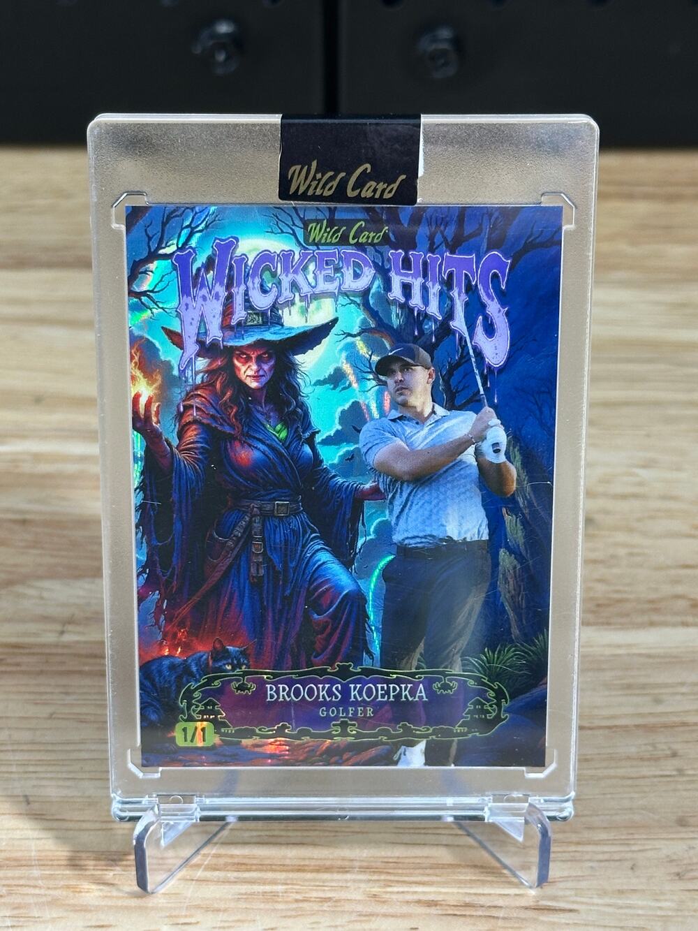 2025 Wild Card Wicked Hits Brooks Koepka A4HBWH-BK 1 Of 1